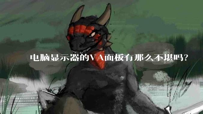 电脑显示器的VA面板有那么不堪吗？