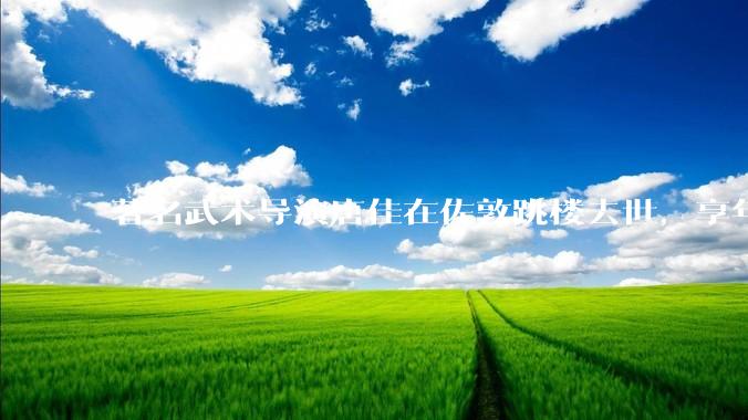 著名武术导演唐佳在佐敦跳楼去世，享年 88 岁，如何评价他的一生？
