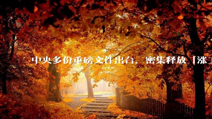 中央多份重磅文件出台，密集释放「涨工资」「提高居民收入」的信号，这背后有何深意？