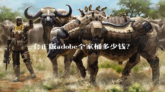 一套正版adobe全家桶多少钱？