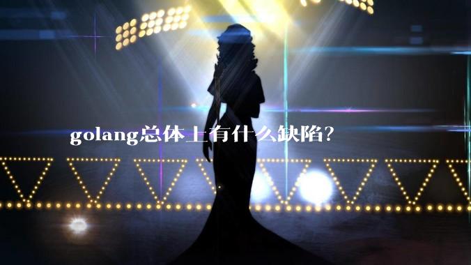 golang总体上有什么缺陷？